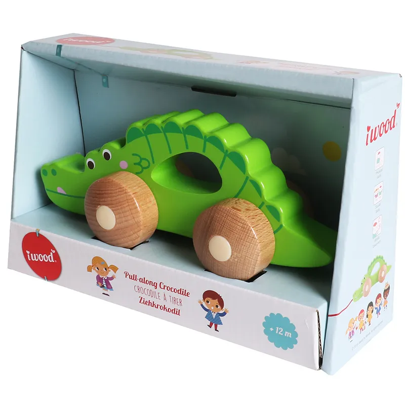 Animal à tirer Crocodile - 12m+-4