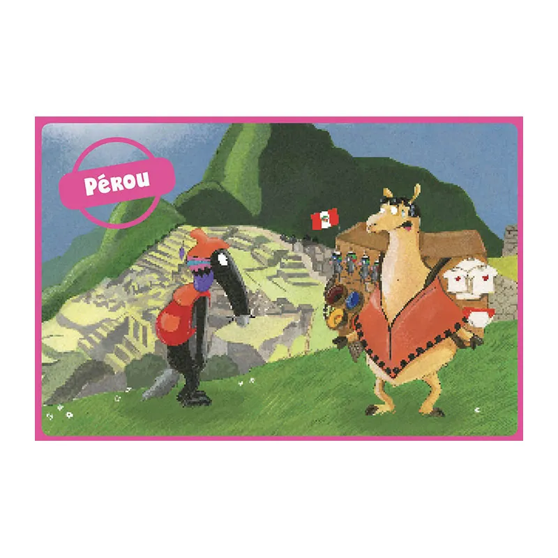 Jeu Le tour du monde de Loup - 5+-4
