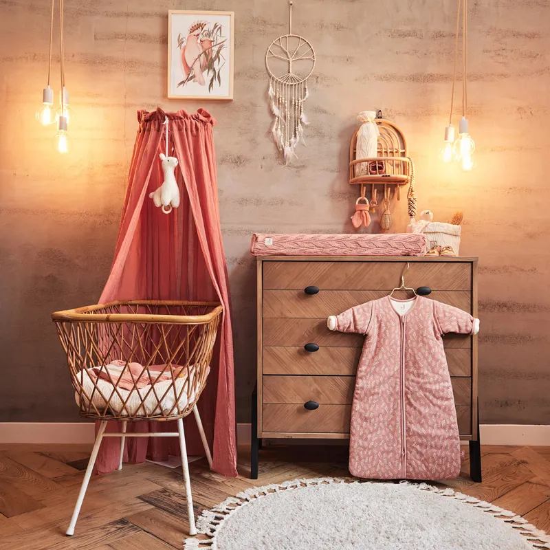 Ciel de lit Vintage Rosewood - 155cm-4