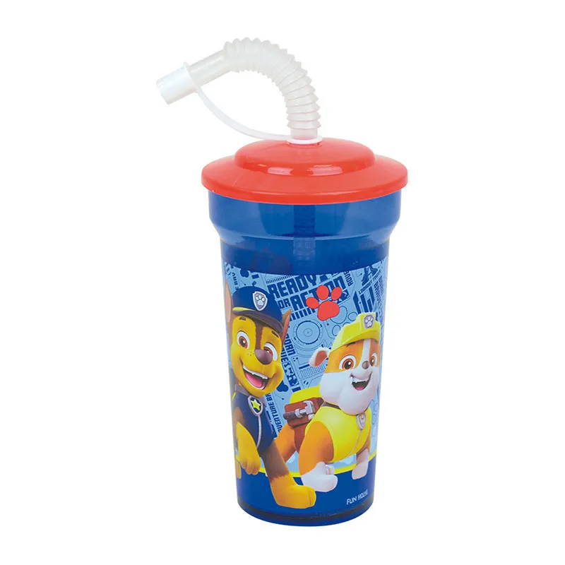 Gobelet avec paille Pat'Patrouille - 400ml-2