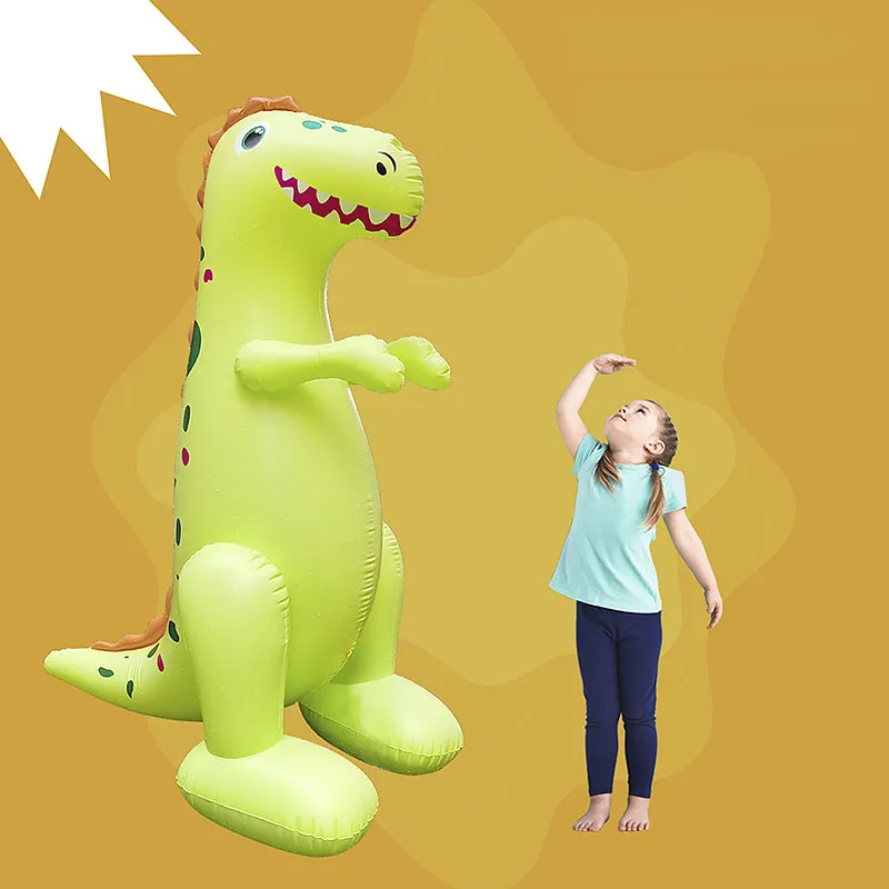 Dinosaure gonflable géant arroseur d'eau - 180x130cm-1