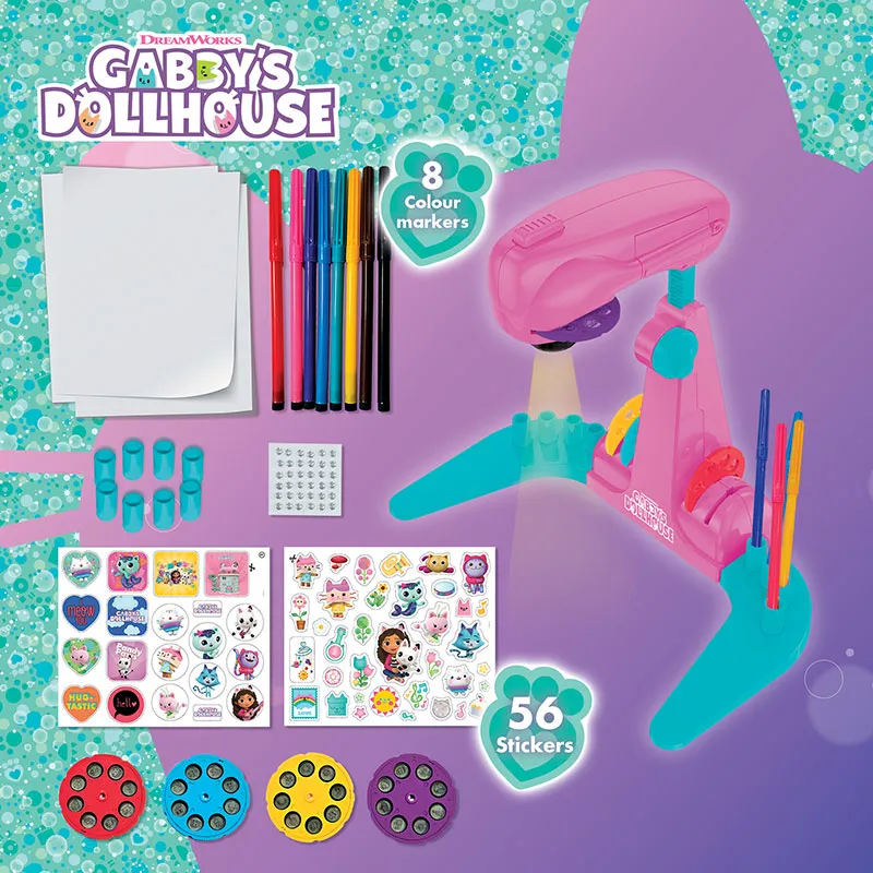 Projecteur de dessins & access. Gabby & la Maison magique - 4+-3