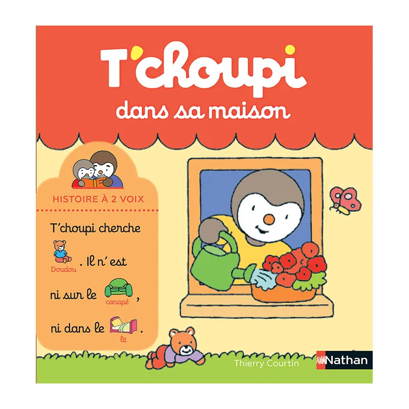 T'Choupi dans sa maison Histoire à 2 voix - 24m+-0