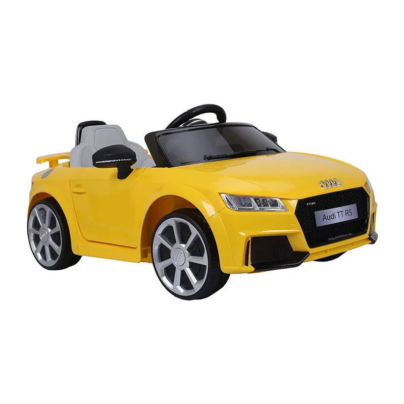 Voiture électrique Audi TT RS Jaune - 36m+-0