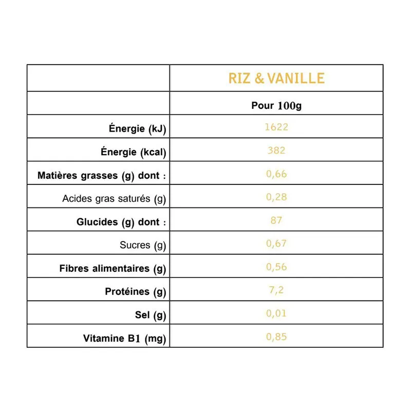 2x200g Céréales Riz Vanille BIO sans gluten - 4m+-1