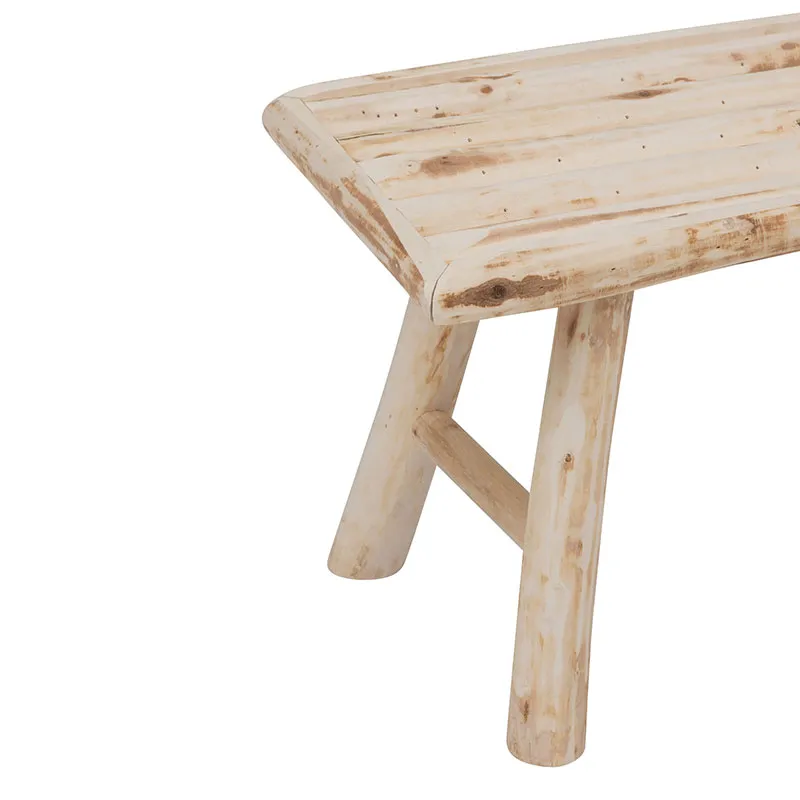 Banc Woody Bois Naturel - 70x27cm-1