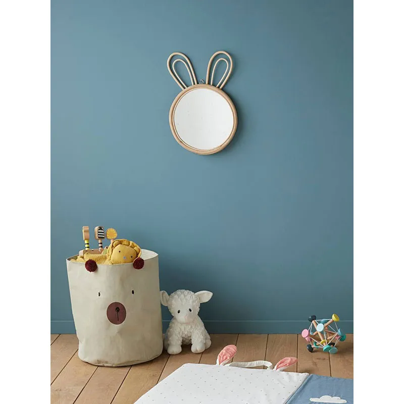 Miroir lapin Naturel - 24x38cm-3