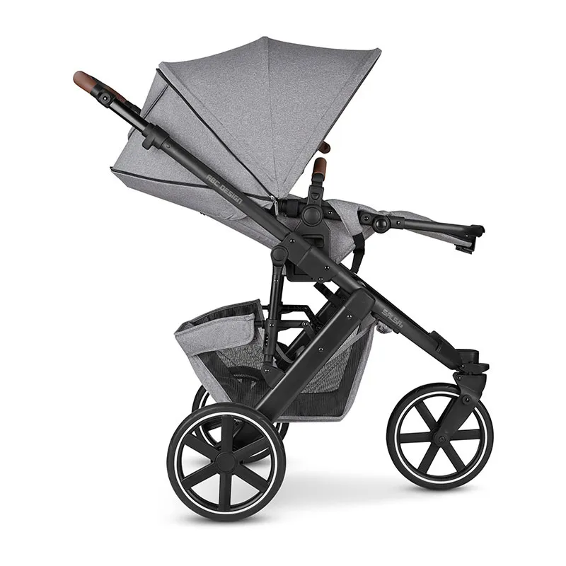 Trio Poussette Salsa 3 tin + Siège-auto Cosy Tulip + Nacelle Gris - 0m+-6