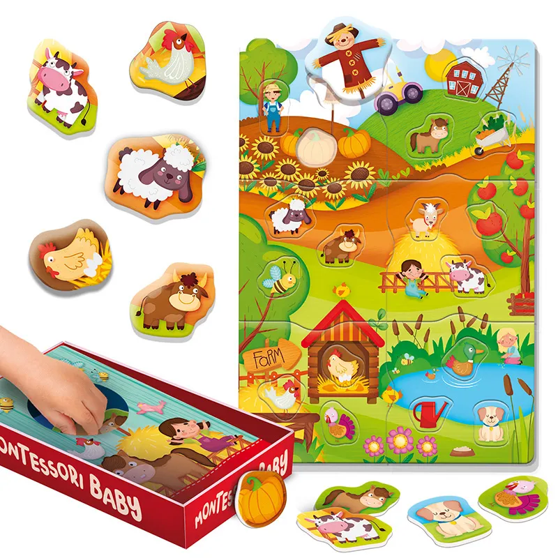 Coffret Ferme Montessori Baby 26pcs - 12m+-1