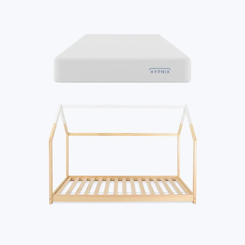Lit Céleste + matelas essentiel-1
