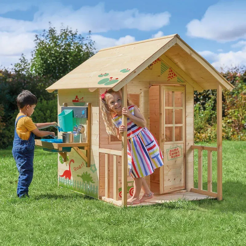 Maisonnette Chalet + cuisine - 99x137x140cm-1