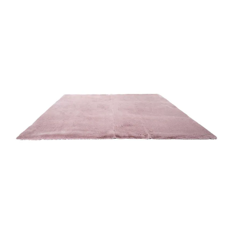 Tapis fourrure Rose - 170x120cm-6