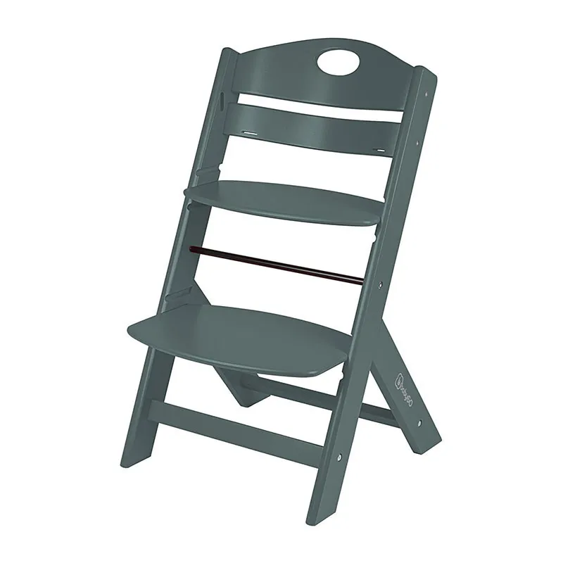 Chaise haute Family Gris - 10m+-2