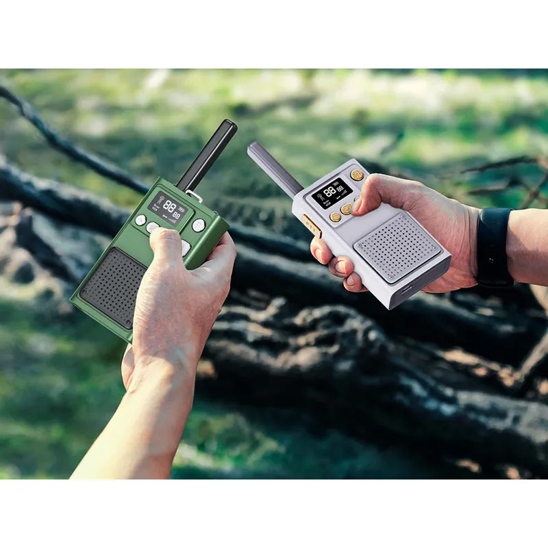 Talkie-Walkie Bricks 5Km Vert - 8+-4