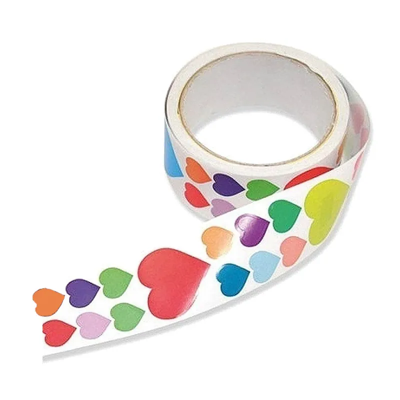Stickers rouleau Coeurs - 870pcs-0