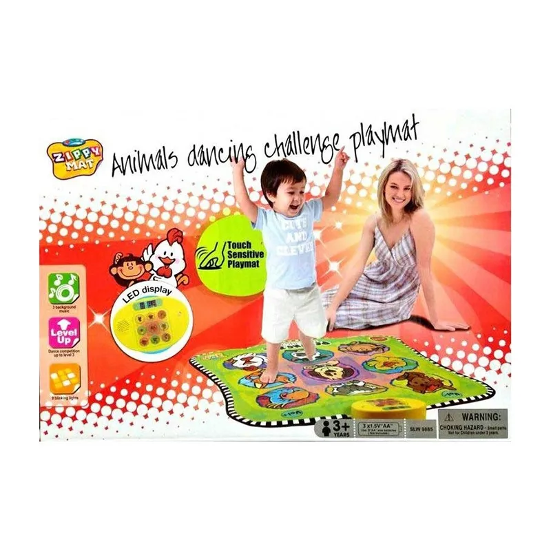 Tapis musical Dancing Challenge Animaux - 36m+-2