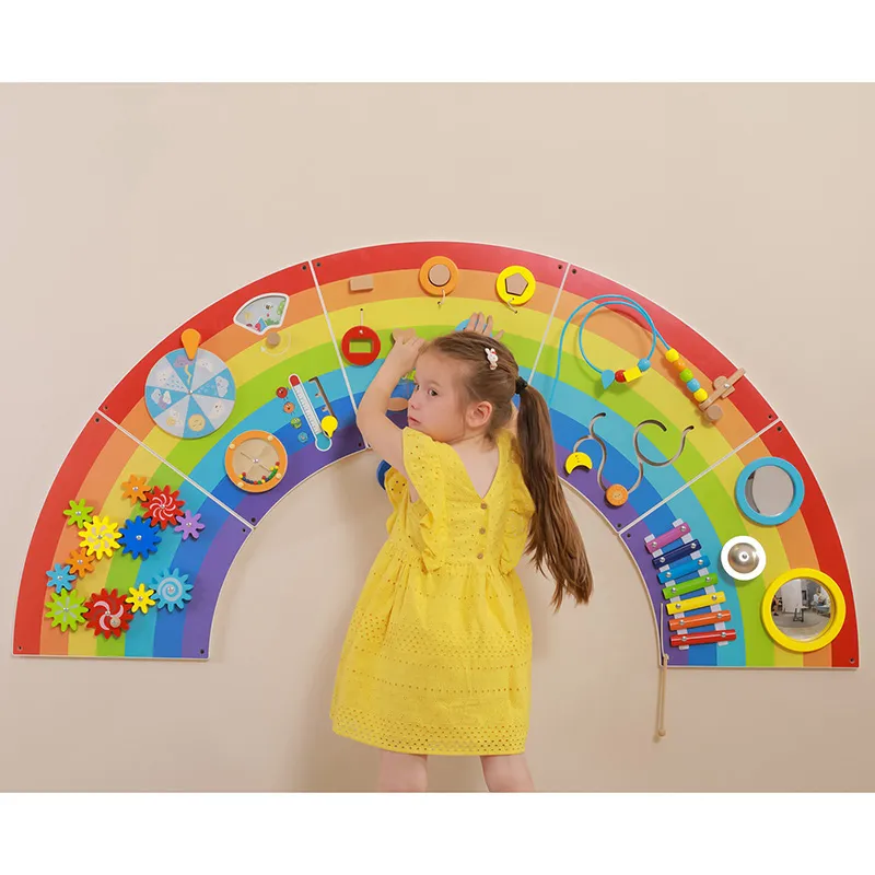 Jeu mural Arc-en-ciel 162x81cm - 18m+-2