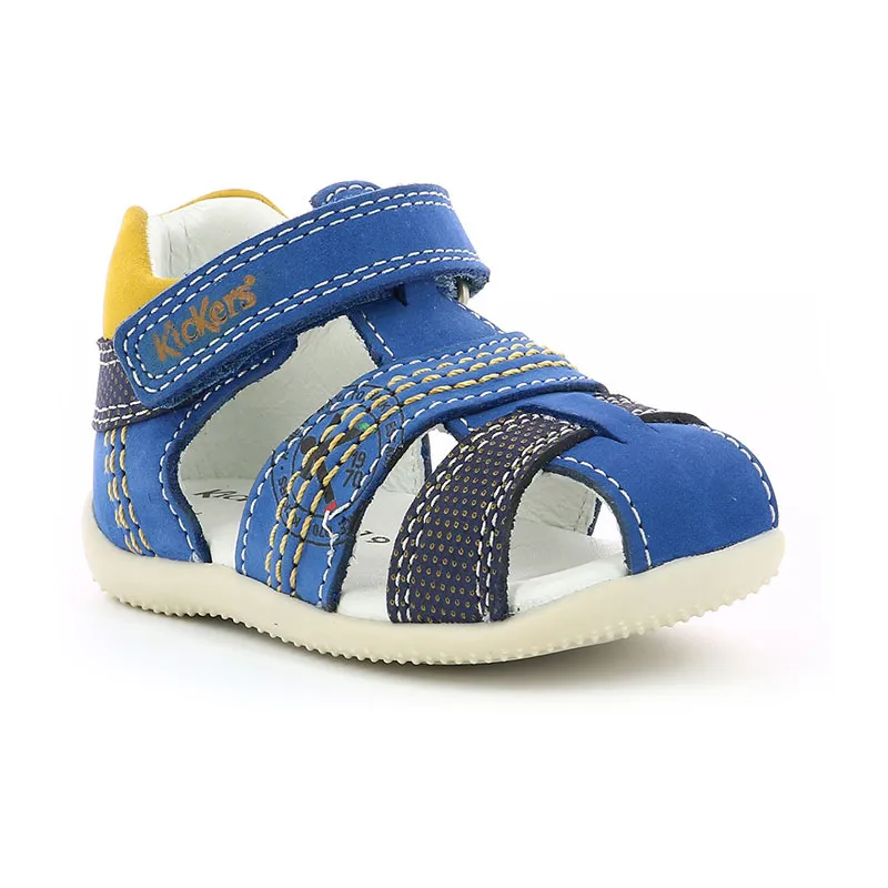 Sandales Bonus - Bleu/Jaune-0
