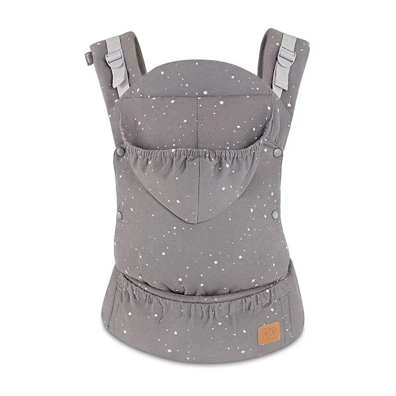 Porte-bébé Physiologique Huggy Gris - 3m+-2