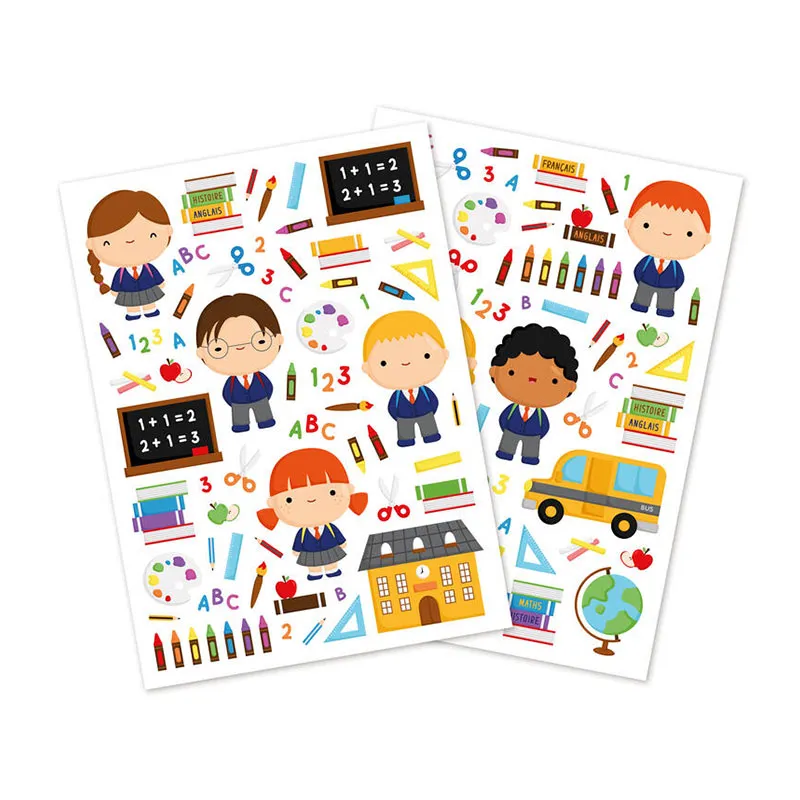 Gommettes Ecole & Apprentissage - 264pcs-7