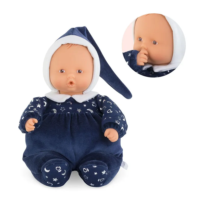 Doudou Babipouce Nuit étoilée 28cm - 0m+-0