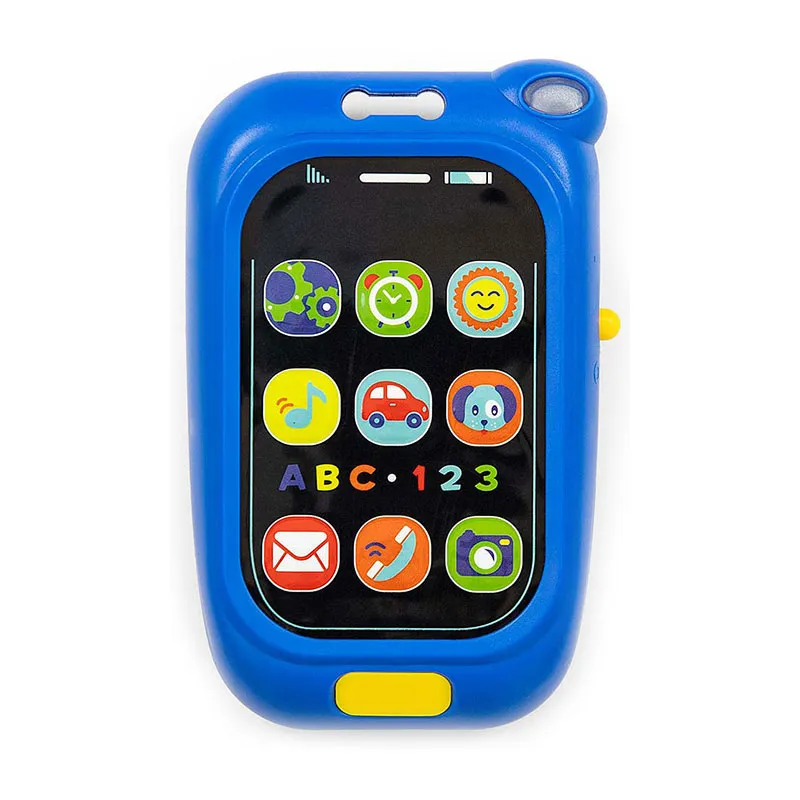 Téléphone musical Bleu - 3m+-0