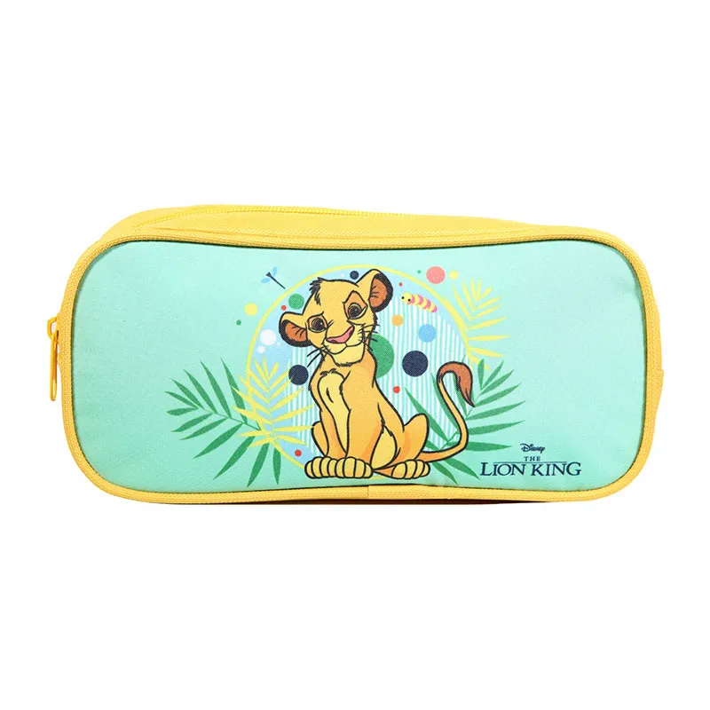 Trousse rectangulaire Le Roi Lion Vert - 23x10cm-0