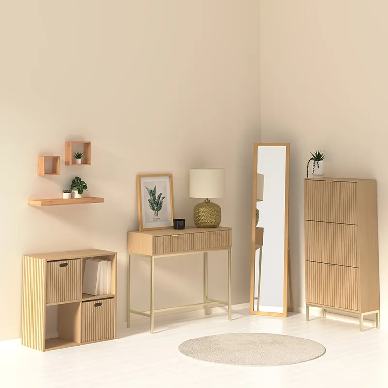 Console 2 Tiroirs Tasso - 80,5x35x90cm-8