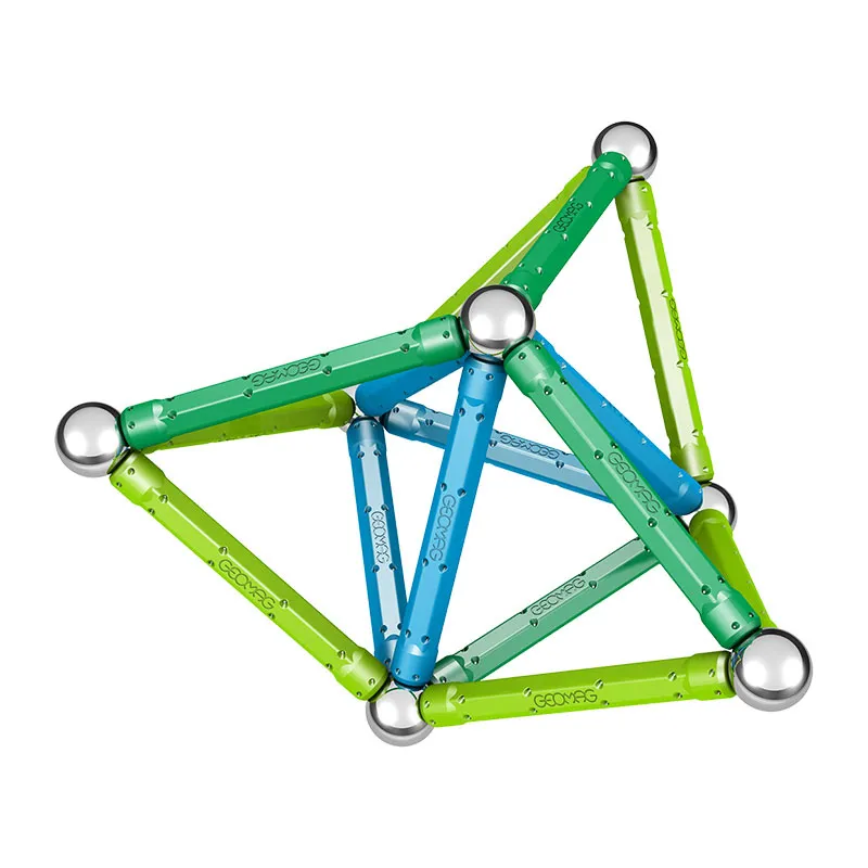Jeu de construction magnét. Color 35pcs - 3+-3