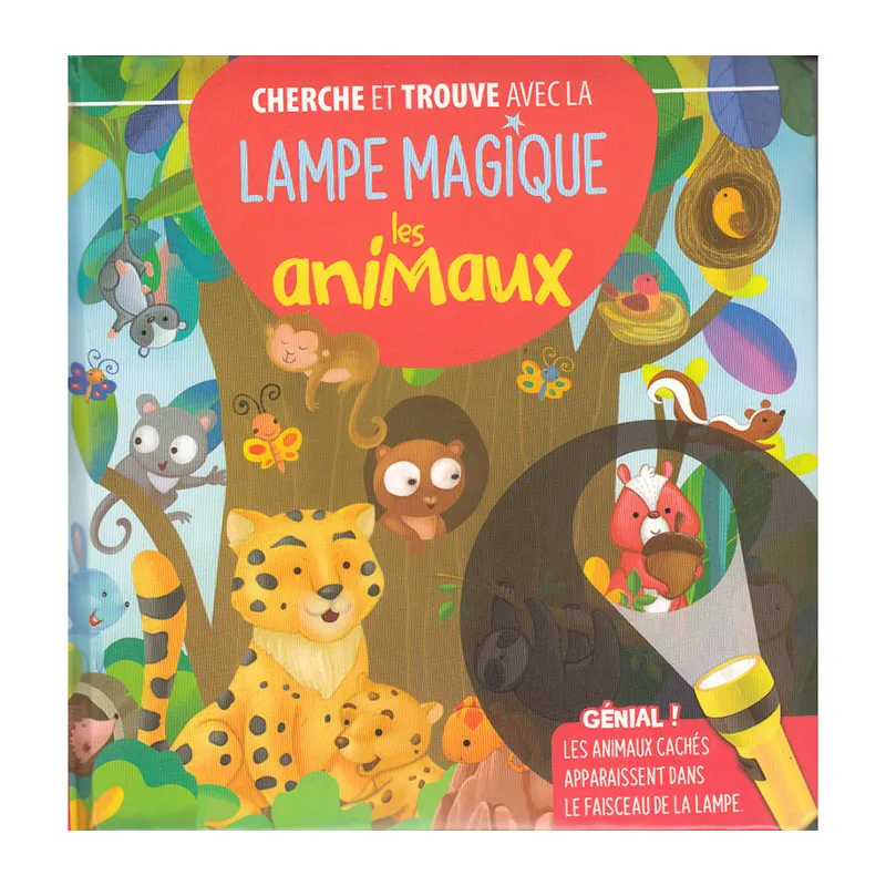 Cherche et trouve Lampe les animaux  - 3+-0