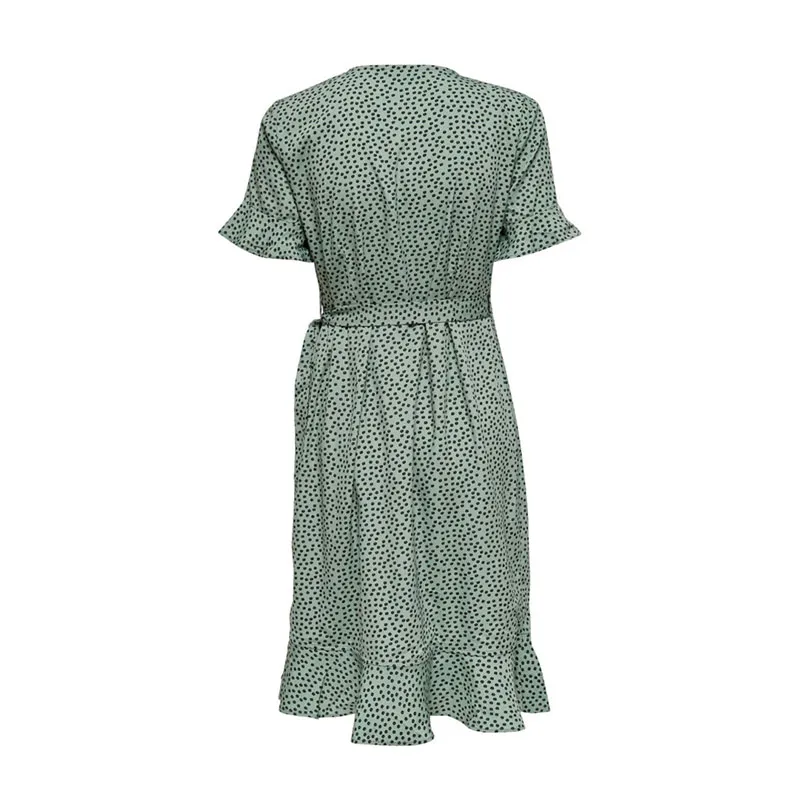 Robe courte Olivia - Chinois Green-2