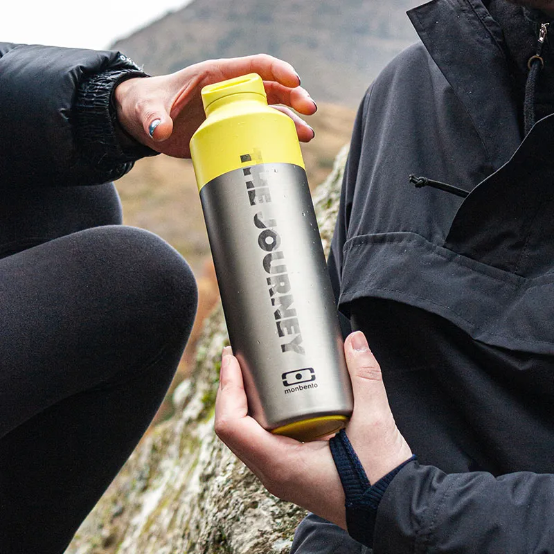 Bouteille isotherme + infuseur thé intégré Steel The Journey - 500ml-0