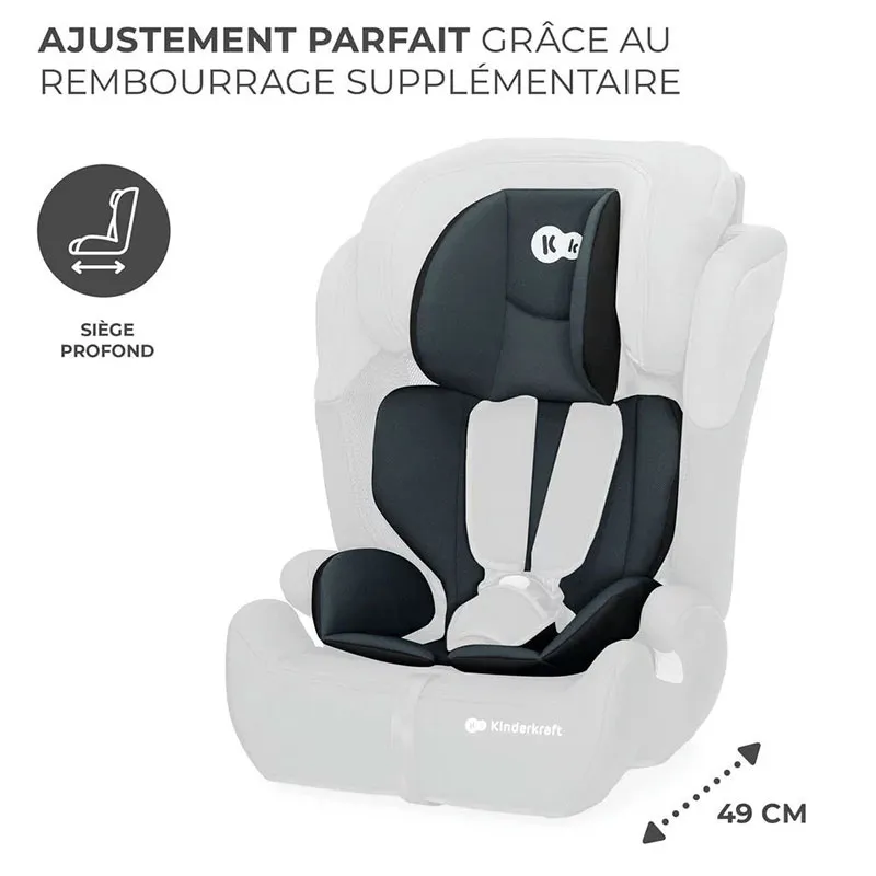 Siège-auto Comfort Up i-Size/Ceinturé 75-150cm - Noir-5