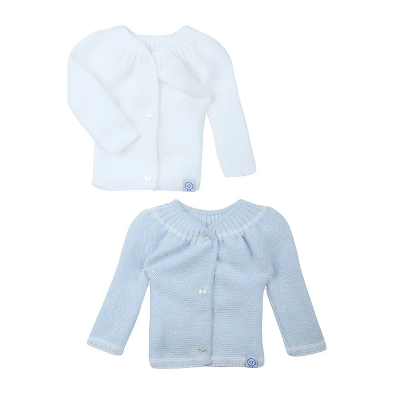 2 Brassières - Bleu layette-0