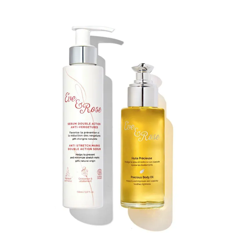 Coffret Anti-vergetures : Huile + Sérum BIO-0