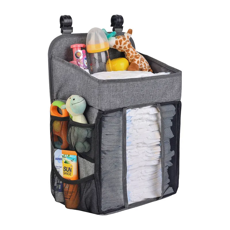 Sac organisateur pour couches - Noir/Gris-3