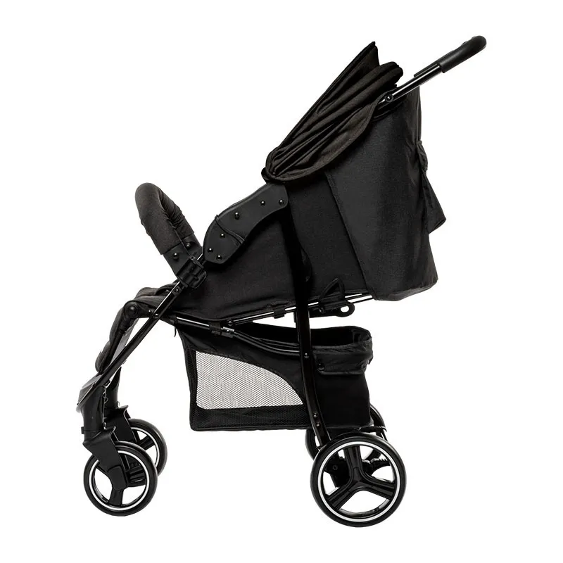 Poussette Compacte Basket Gris Foncé Chiné - 0m+-3