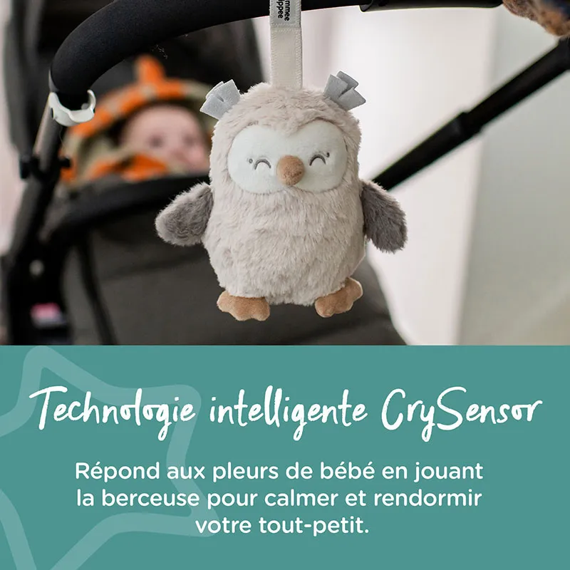 Mini peluche musicale nomade - Ollie la Chouette-4