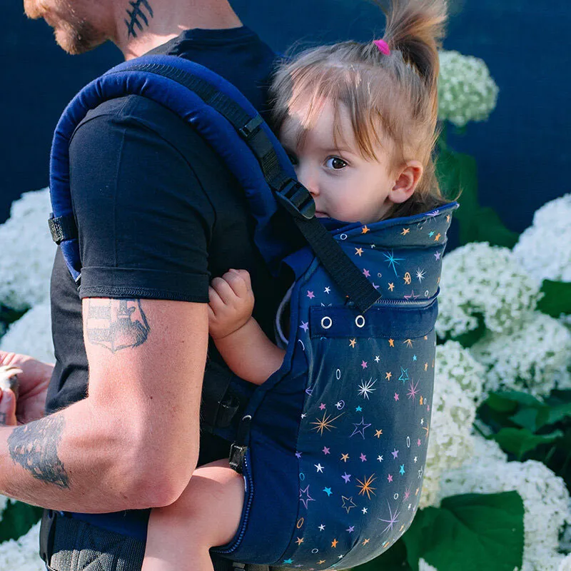 Porte bébé Love Buckle Carrier Star - Bleu-1