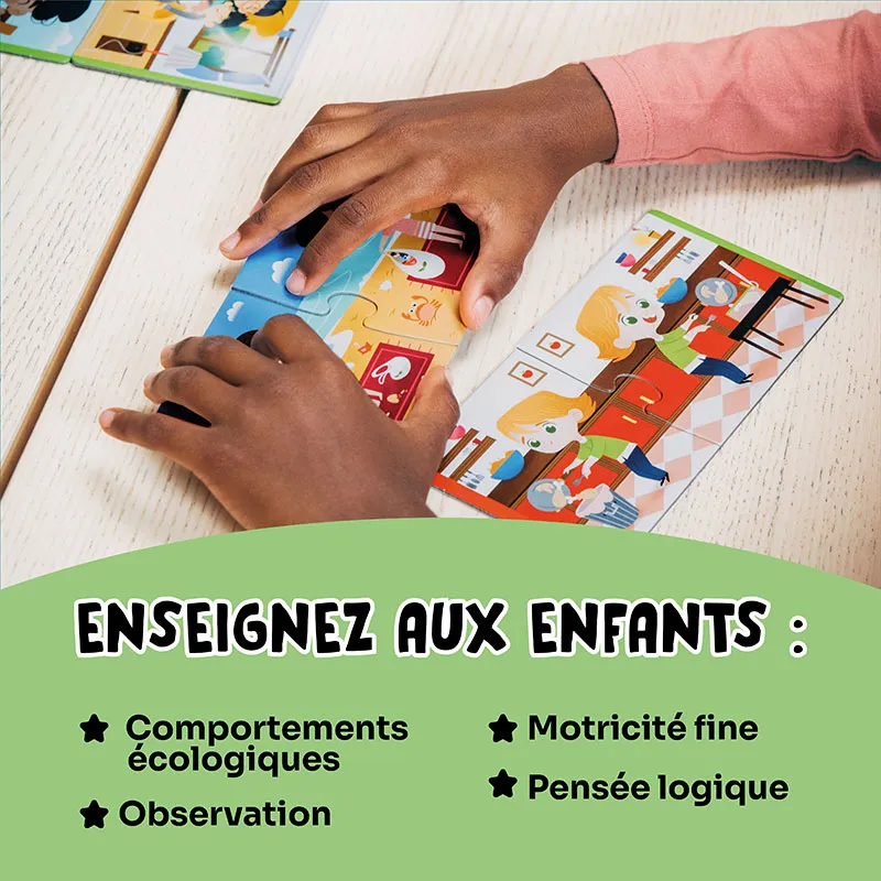 Puzzle écologique Respecter la terre 24pcs - 24m+-3