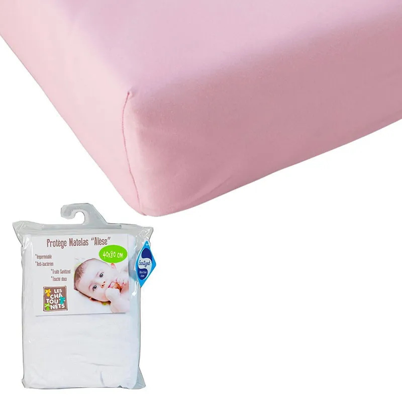 Alèse + Drap-h Rose-0
