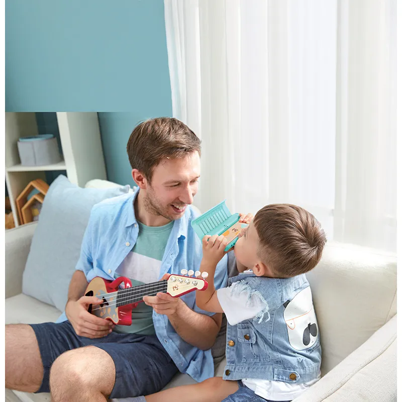 Ukulélé avec apprentissage interactif Rouge - 36m+-3