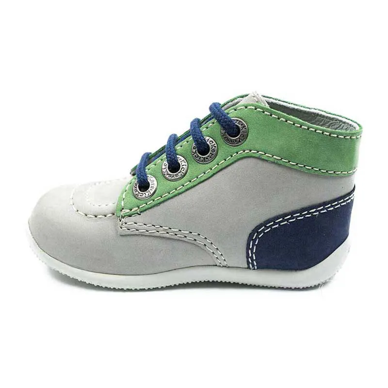 Bottillons Bonbon - Gris/Vert/Bleu-3