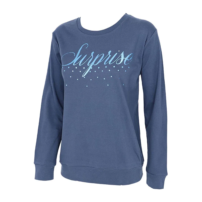 Pyjama Haut ML & Bas - Jeans-2