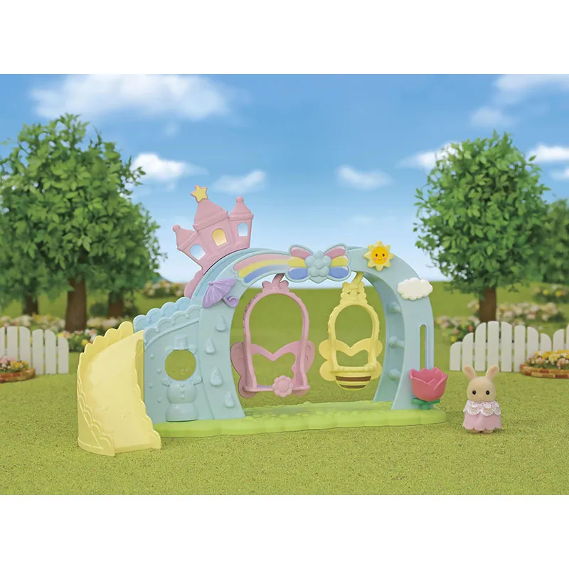 Aire de jeu des bébés & bébé lapin crème - 7pcs-6