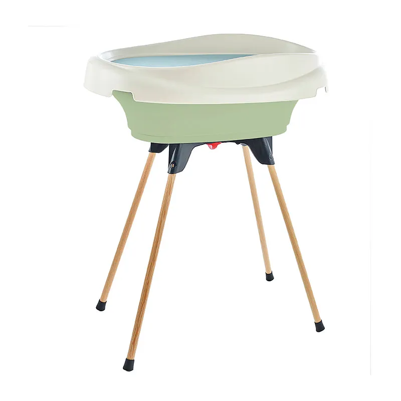 Pack plan à langer et baignoire Vasco - Vert Céladon-0