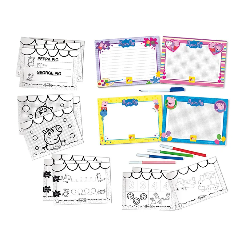 École de dessin Peppa Pig 10pcs - 36m+-1