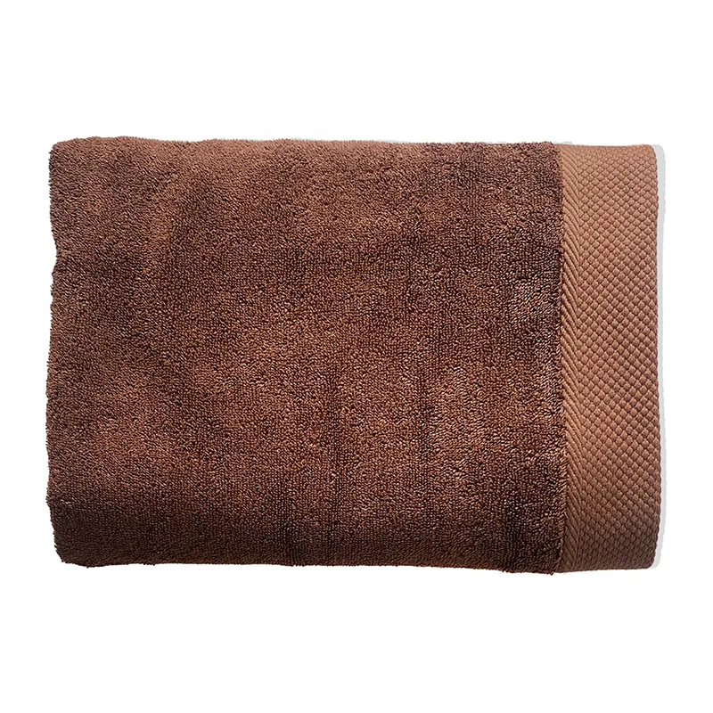 Drap de bain Coton Noyer - 100x150cm-0
