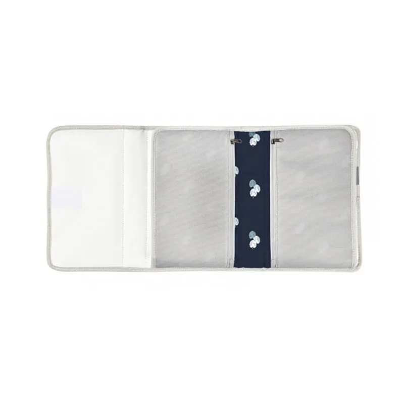 Pochette à langer nomade Jungle - Bleu-1