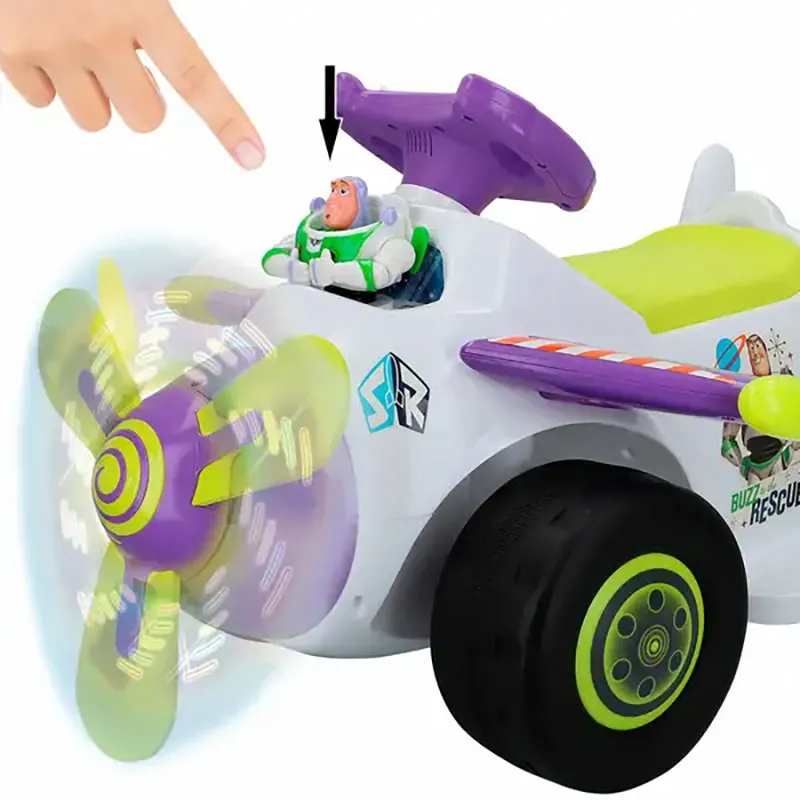 Trotteur Avion électrique 6V Toy Story - 18m+-1